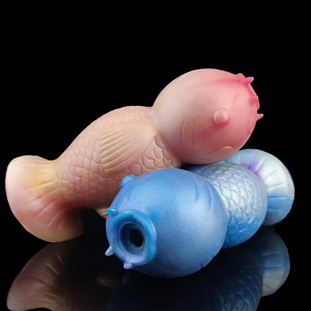 Alien-Fisch-Eierlege-Dildo