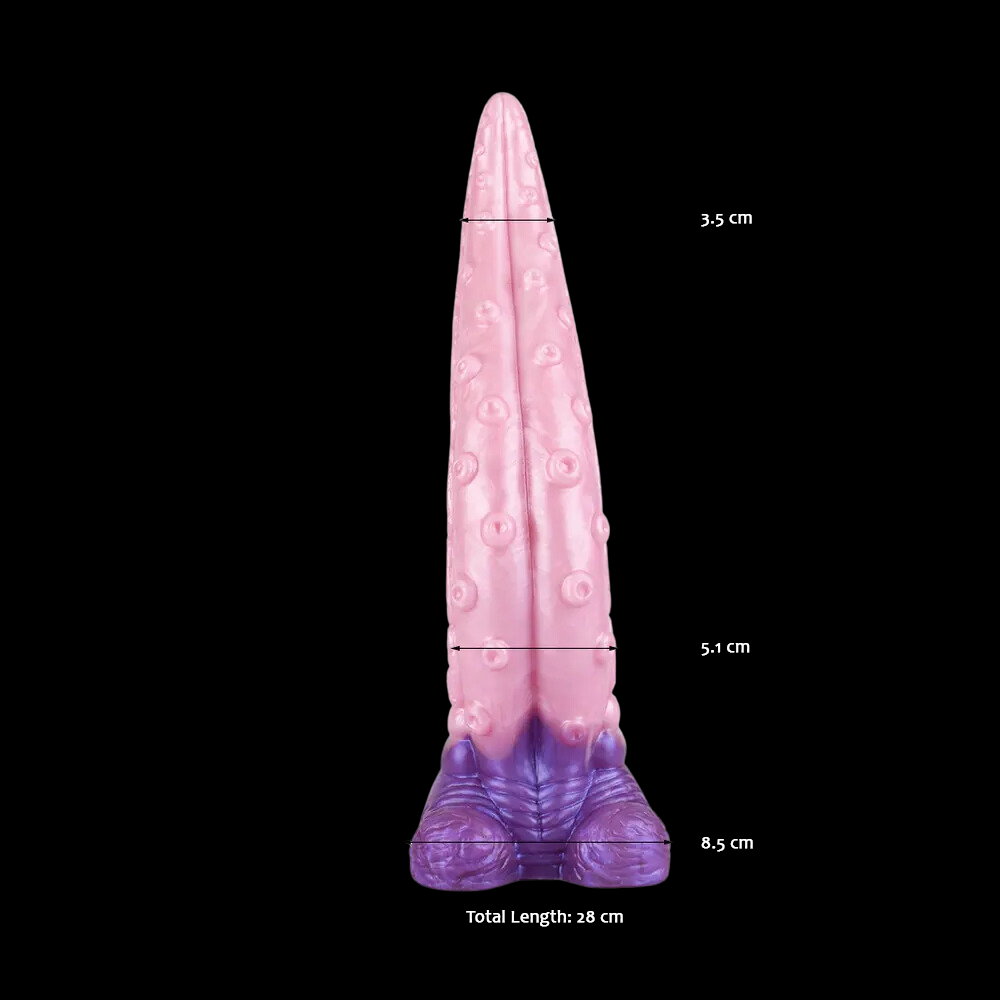 Gebogener Tentakel-Dildo