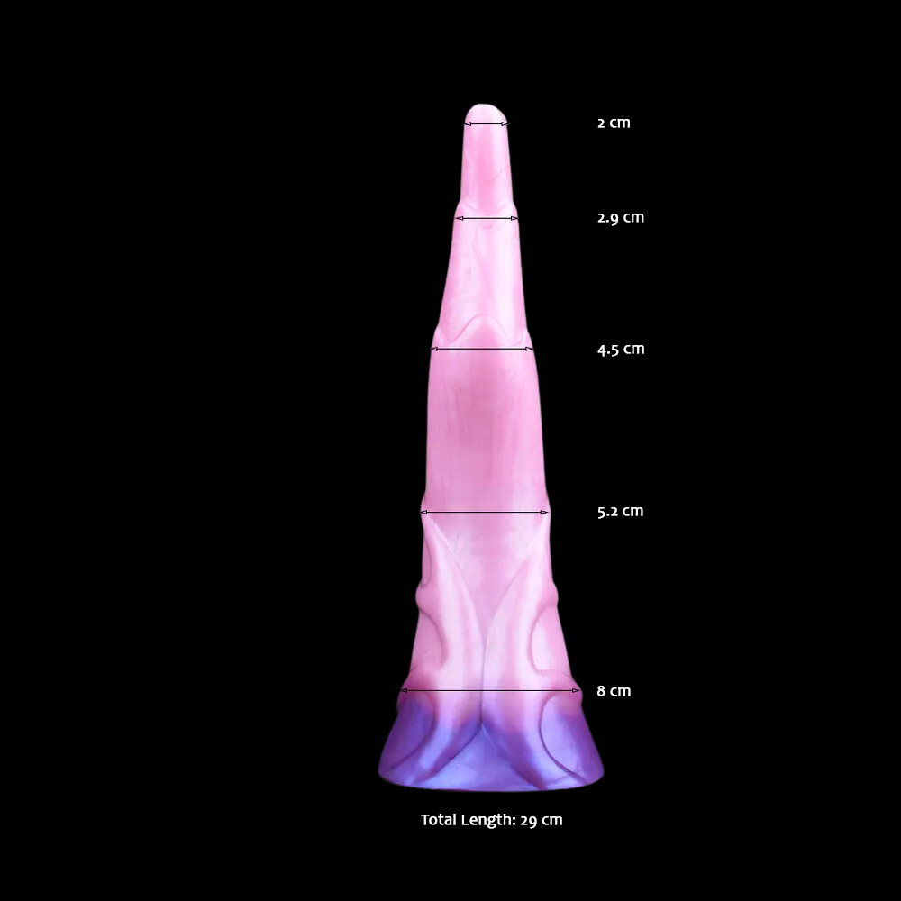 Gebogener Tentakel-Dildo