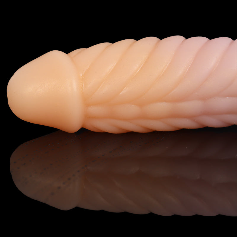 Gerippter Duo-Dildo