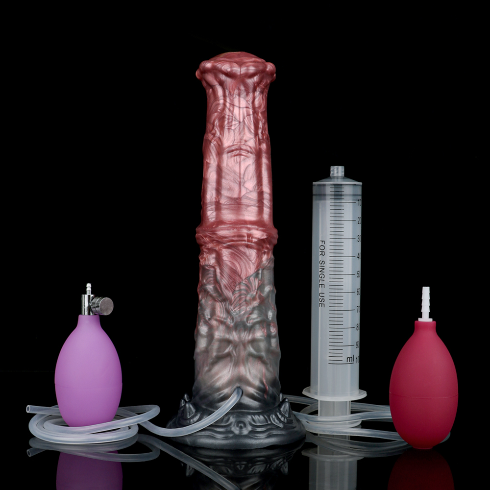 Aufblasbarer Spritzender Hengst-Dildo