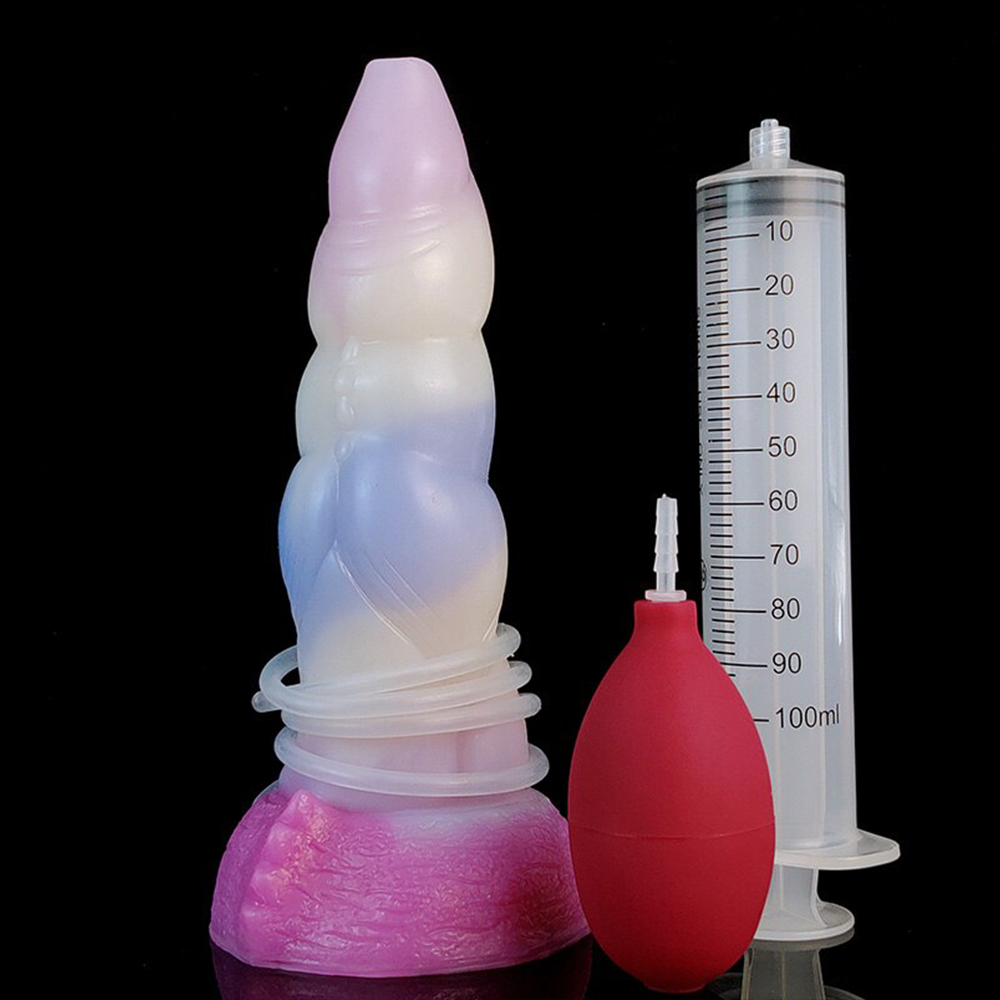 Spritzender Meermann-Dildo