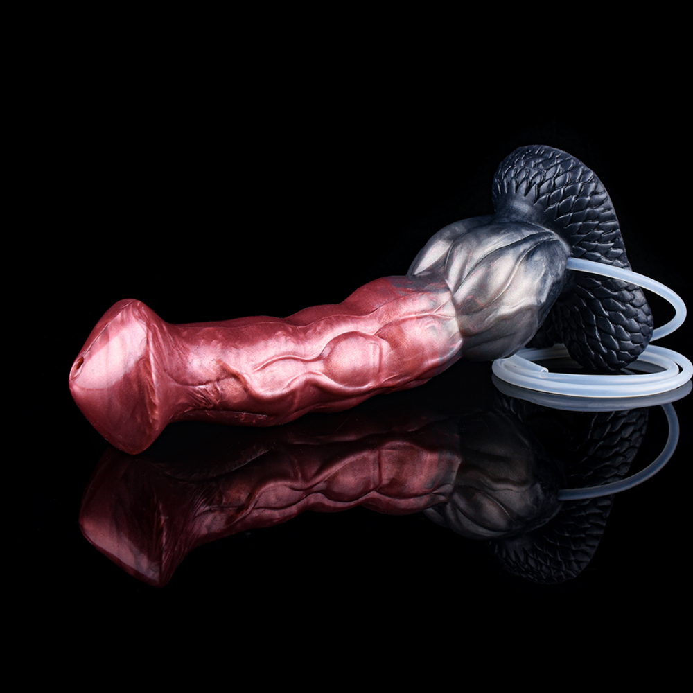 Spritzender Vollblut-Hengst-Dildo