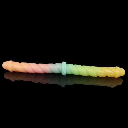 Gewirbelter Duo-Dildo