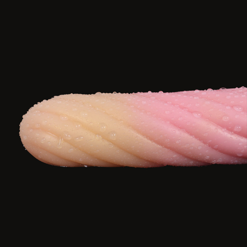 Hand- &amp; Spiral-Duo-Dildo