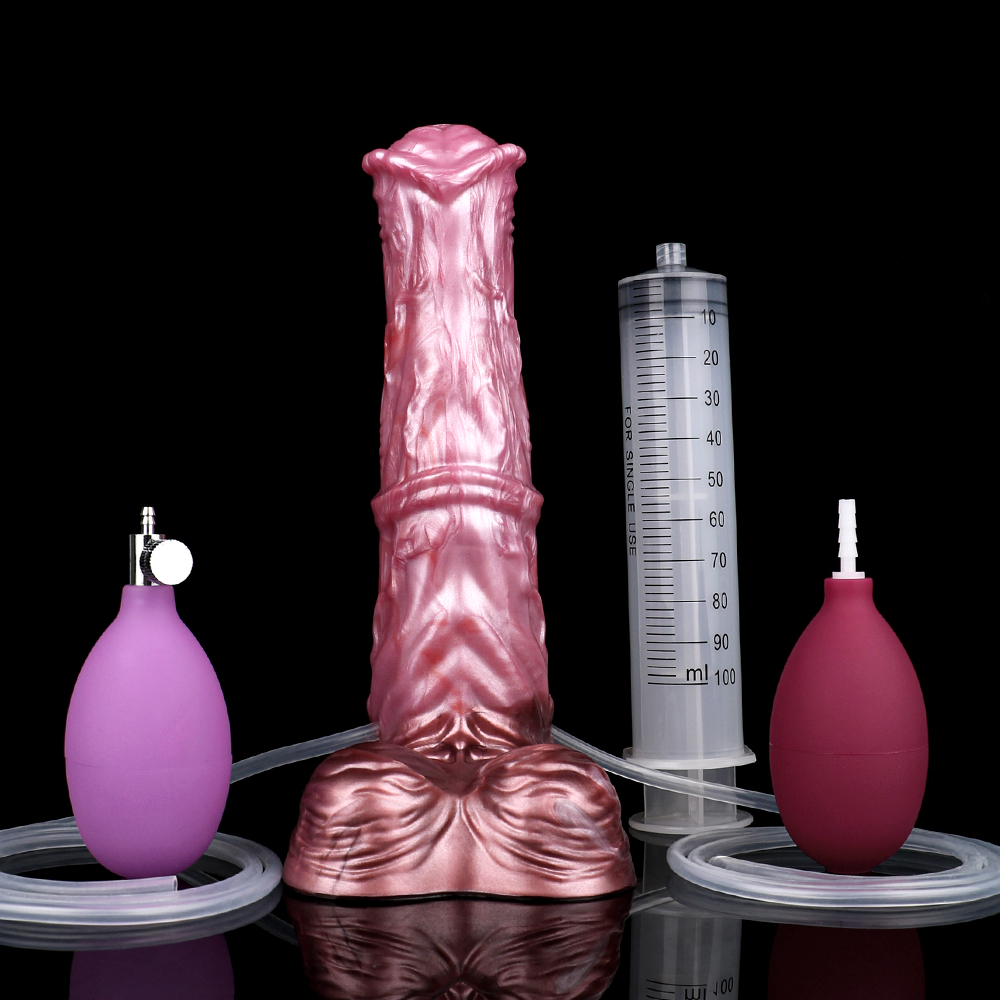 Aufblasbarer Spritzender Hengst-Dildo