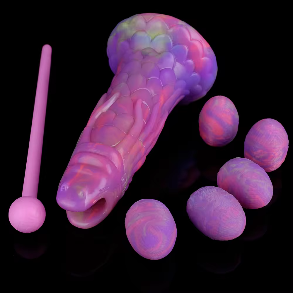 Meeres-Schlange-Eierlege-Dildo