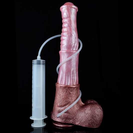 Spritzender Alpha-Hengst-Dildo