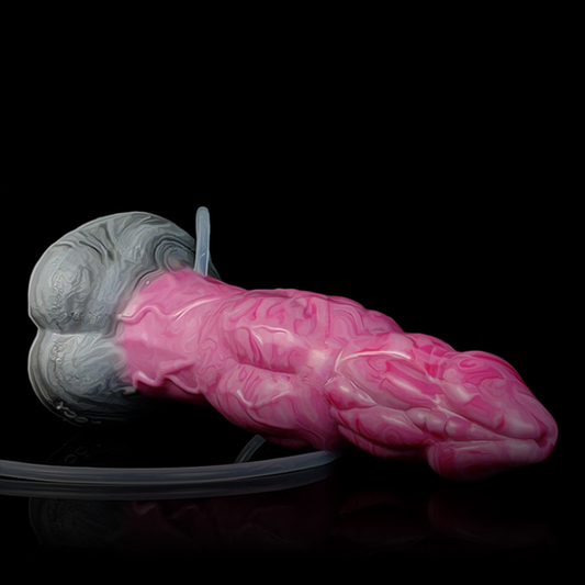 Spritzender wallender Dildo