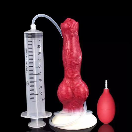 Spritzender Hunde-Dildo