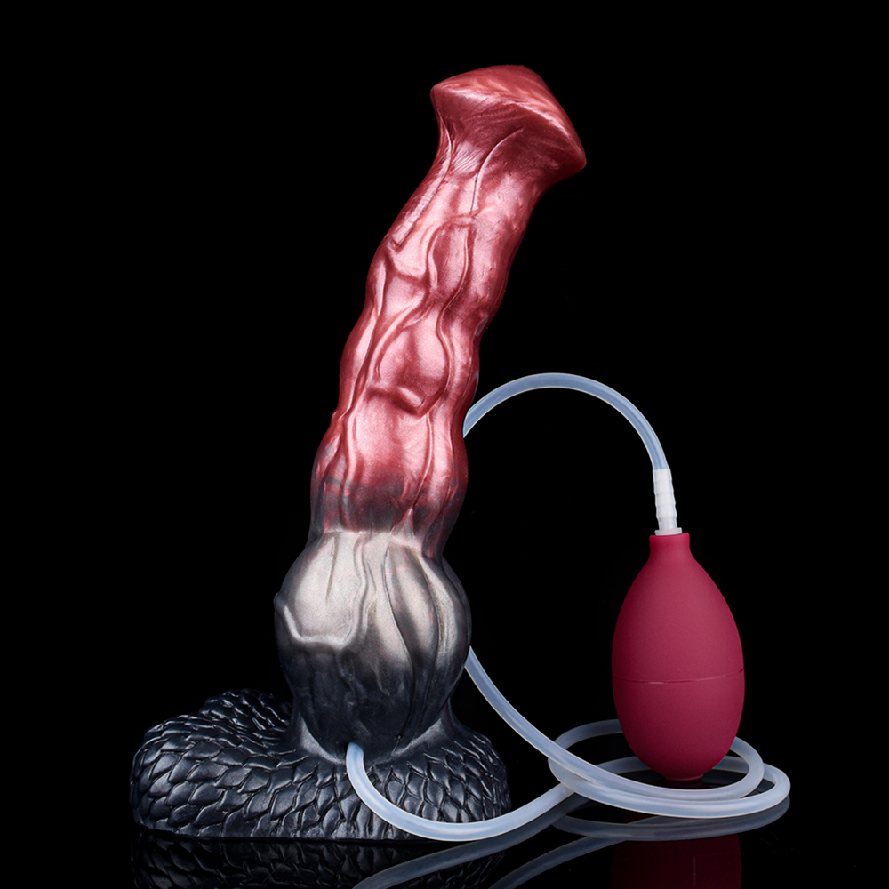 Spritzender Vollblut-Hengst-Dildo